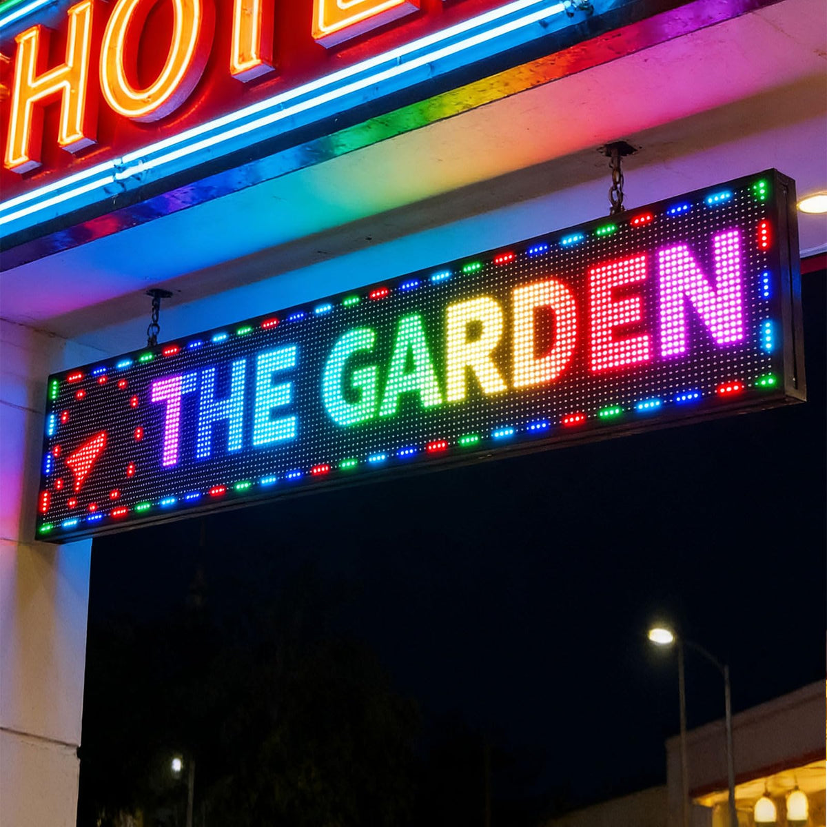 Led Sign Outdoor Programmable Scrolling Digital Open Neon P10 39''x14''