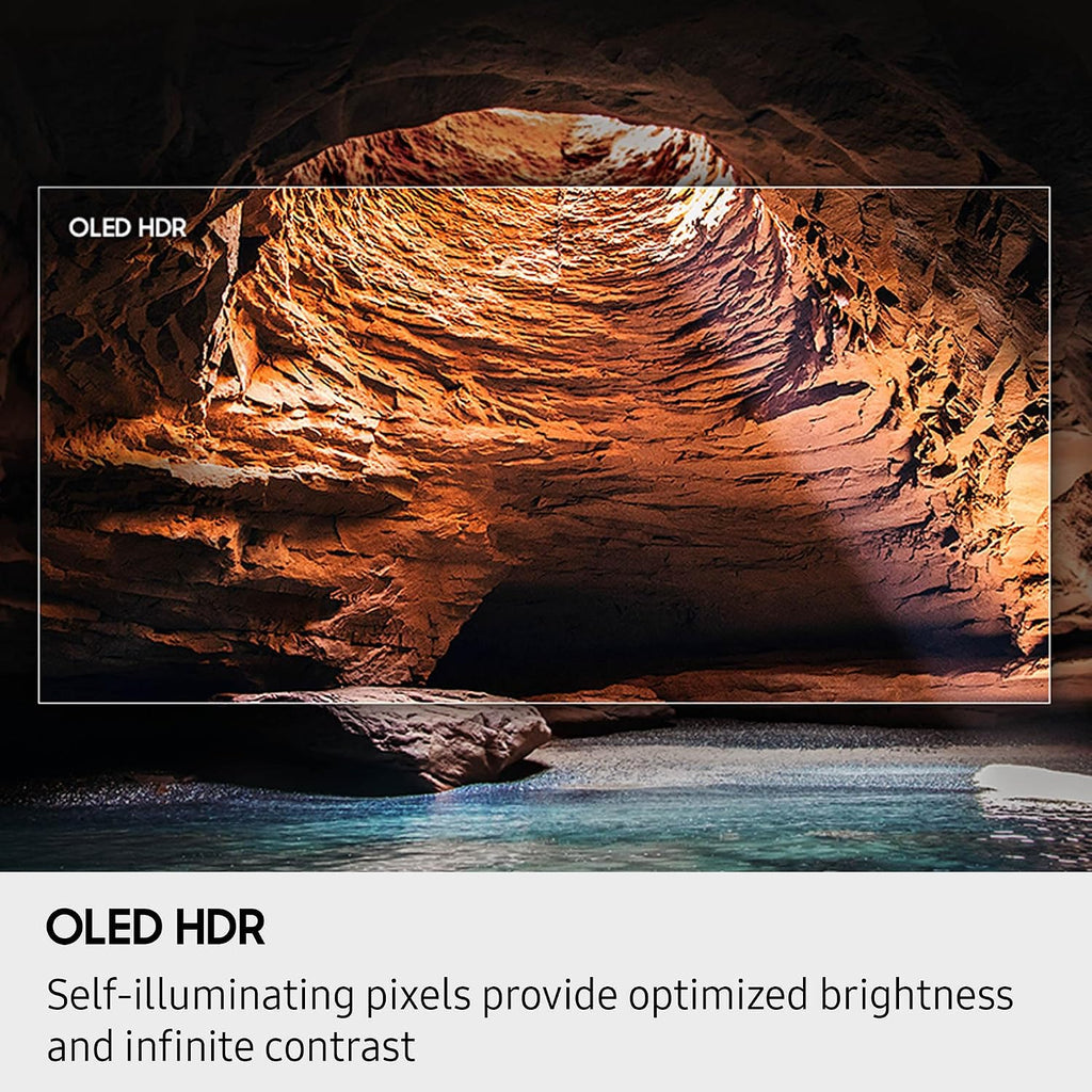 Samsung 77-Inch Class OLED 4K S85F Series, Vision AI Smart TV (2025 Model, 77S85F) Object Tracking Sound Lite w/Dolby Atmos, NQ4 AI Gen2 Processor, Contour Design, Color Booster Pro, Alexa Built-in