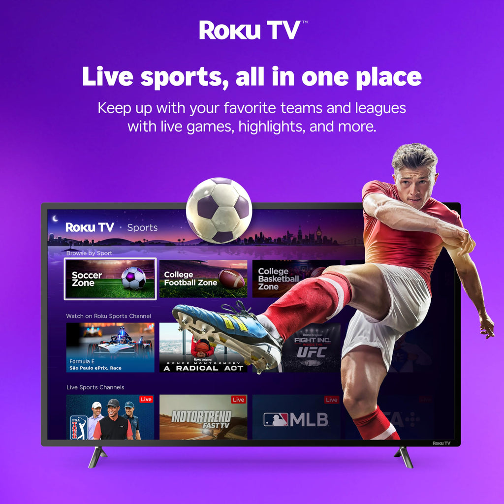 Hisense 40-Inch Class QD4SR Series Hi-QLED FHD Smart Roku TV (40QD4SR, 2026 Model) â Hi-QLED Color, Dolby Audio, Compatible with Alexa, Full Array LED, Slim Bezel Design