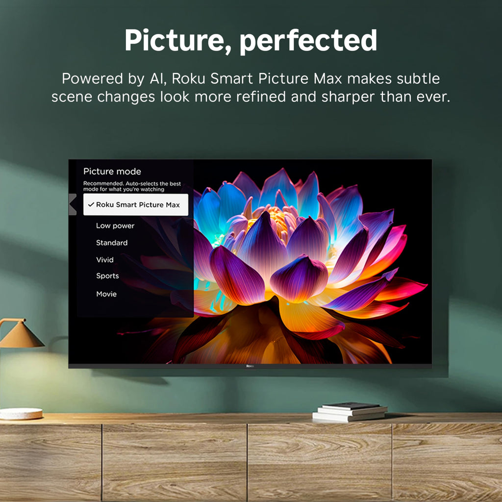 Roku 55-Inch Plus Series Smart TV - 4K QLED Mini-LED TV - RokuTV