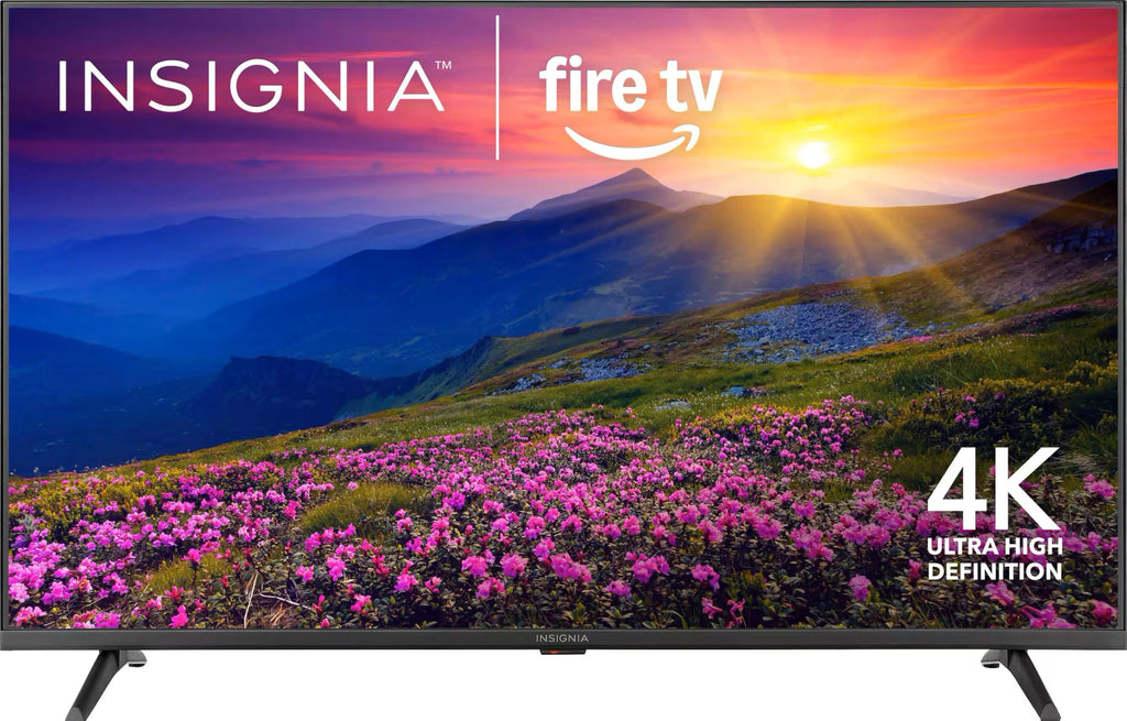 INSIGNIA 43" Class F50 Series LED 4K UHD Smart Fire TV, Voice Remote with Alexa, Stream Live TV Without Cable