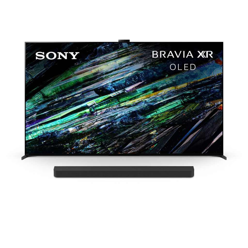 Sony QD-OLED 77 inch BRAVIA XR A95L Series 4K Ultra HD TV: Smart Google TV with Dolby Vision HDR and Exclusive Gaming Features for The PlayStationÂ® 5 XR77A95L BRAVIA Theater Bar 8 Sound Bar