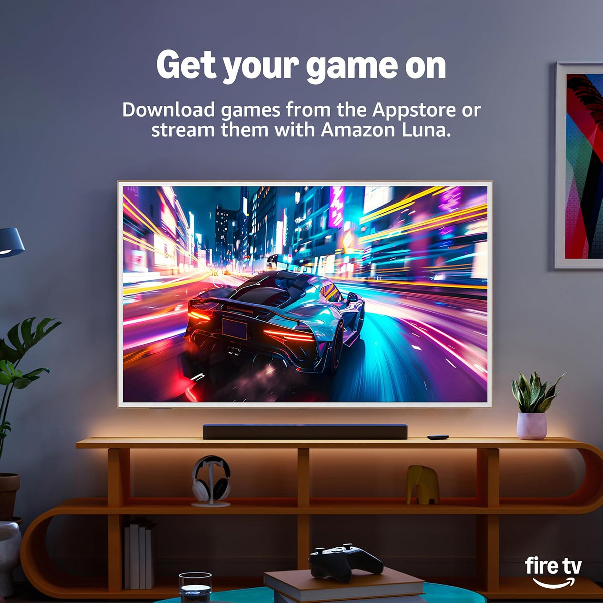 Toshiba 55" G700 Series ArtVision 4K UHD Smart Fire TV (55G700SU, 2026 New) - QLED, Native 165Hz, Art Gallery Mode, Anti-Glare Screen, REGZA Engine ZRi, DTS Virtual:X, Included Art Frame