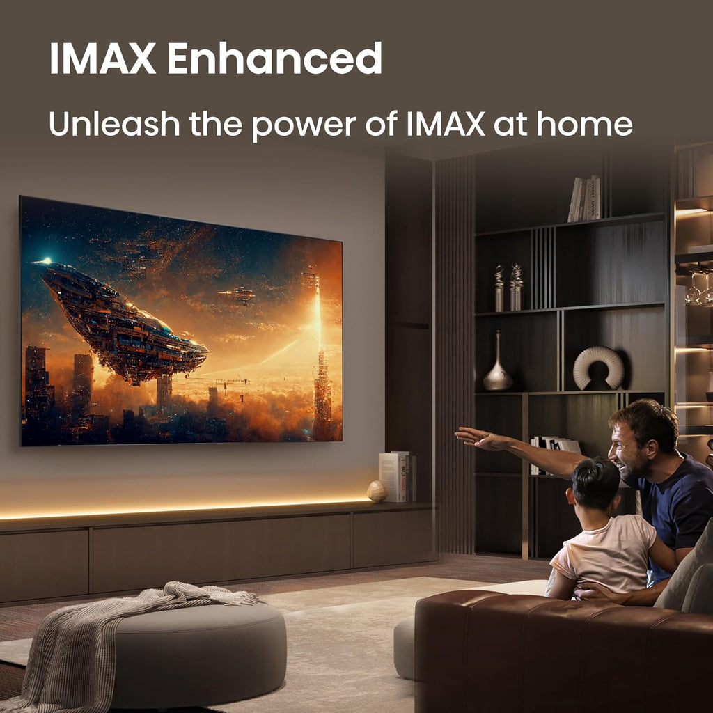 Hisense 110" Mini-LED Premium Flagship ULED X Series 4K UHD Google Smart TV (110UX) - MiniLED X, Up to 10k Brightness, QLED, 144Hz, Dolby Vision Atmos, HDR10+, 4.2.2 Ch Audio, Voice Control, Alexa