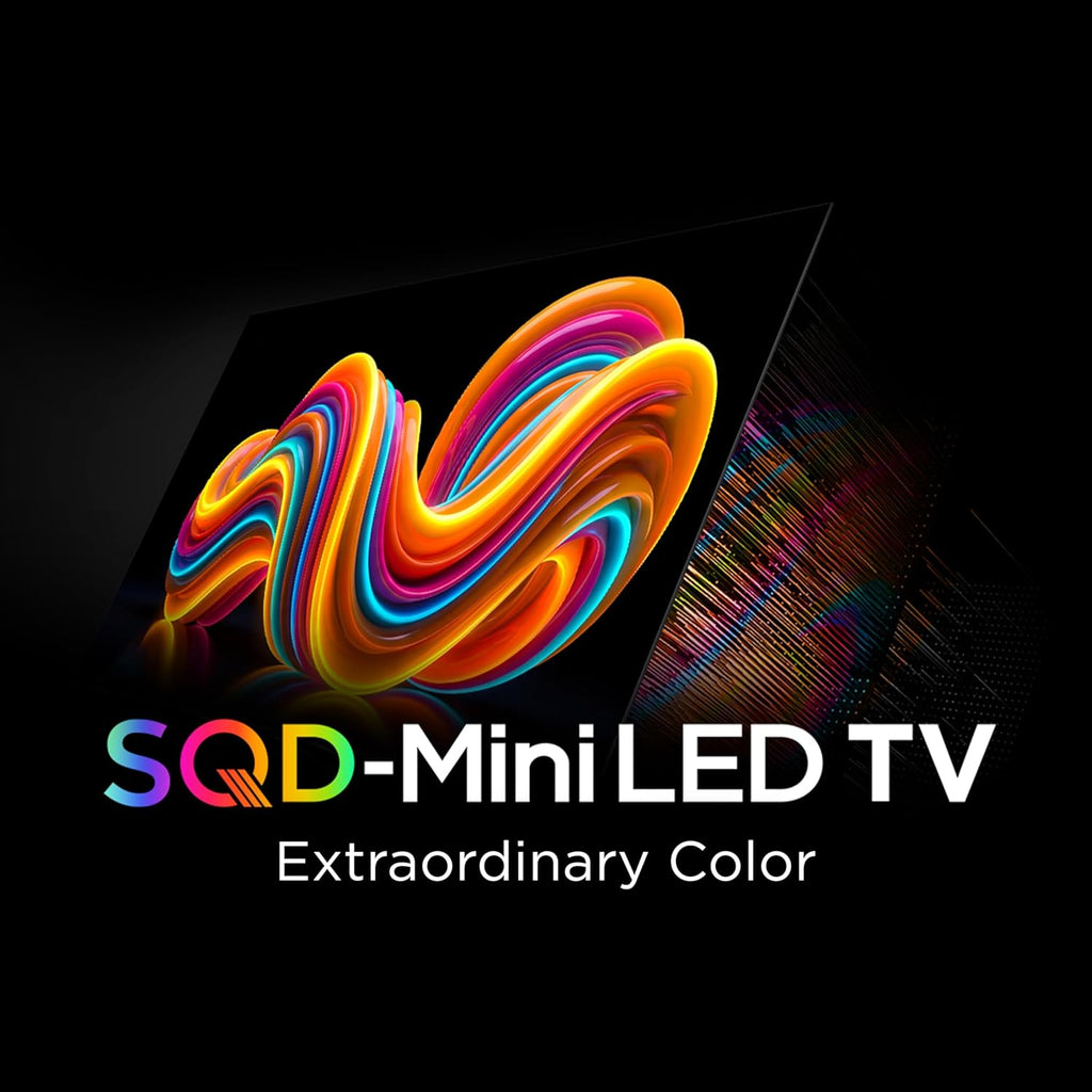 TCL 65 Inch Class QM7L Series | SQD-Mini-LED QLED Smart TV | 65QM7L, 2026 Model | 144Hz | Ultimate Color Ultra Brightness & Contrast | Google AI Bang & Olufsen | Voice Gaming Streaming Television