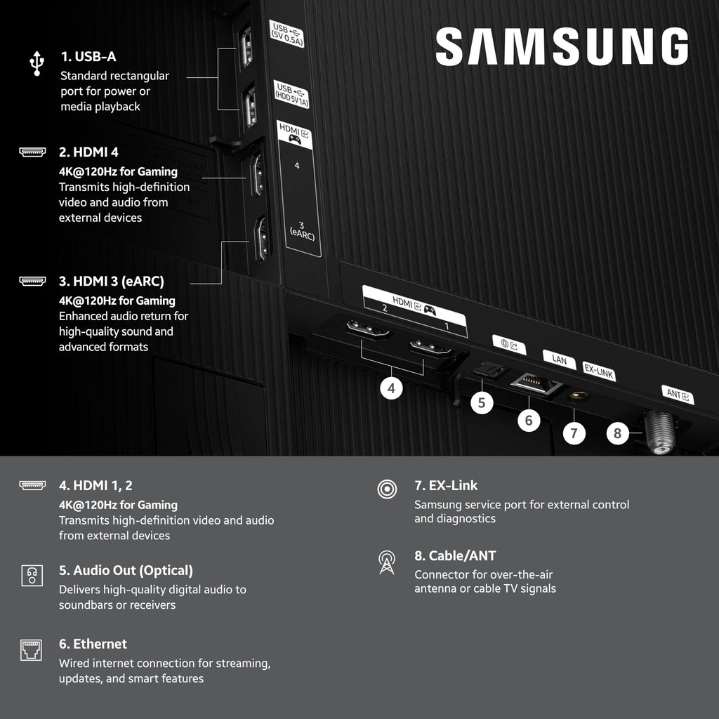 Samsung 77-Inch Class OLED 4K S85F Series, Vision AI Smart TV (2025 Model, 77S85F) Object Tracking Sound Lite w/Dolby Atmos, NQ4 AI Gen2 Processor, Contour Design, Color Booster Pro, Alexa Built-in