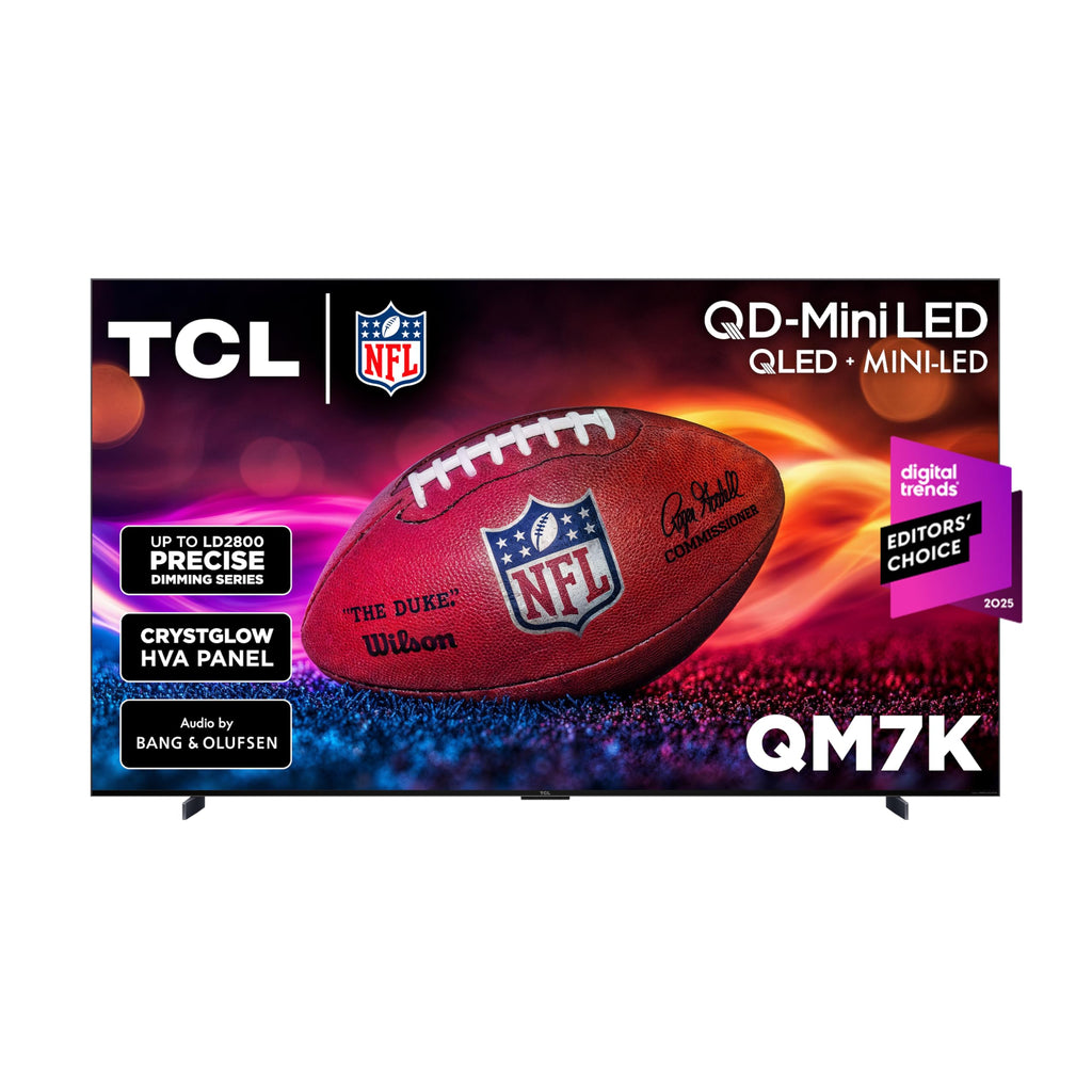 TCL 115-Inch QM7K QLED 4K Smart QD-Mini LED TV (Renewed)