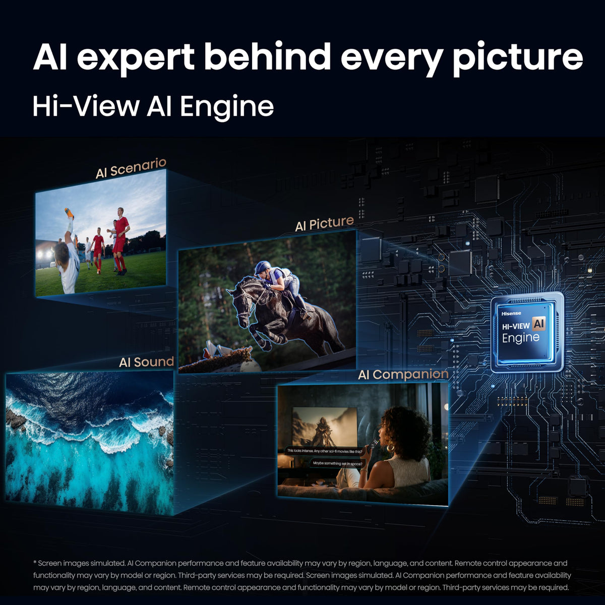 Hisense 65" U6 Pro Series MiniâLED ULED 4K UHD HDR Gaming AI Smart Fire TV (65U6SF Pro, 2026 New) â Hi-QLED, Native 144Hz, Motion Rate 480, Dolby Vision IQ Â· Atmos, HDR10+, Glare-Free, Alexa+