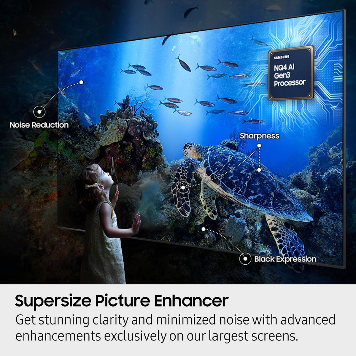 Samsung 98-Inch Class Neo QLED 4K QN90F Series, Vision AI, Mini LED Smart TV (2025 Model, 98QN90F) Neo Quantum HDR+, Object Tracking Sound+ w/Dolby Atmos, Glare Free, Gaming Hub, Alexa Built-in