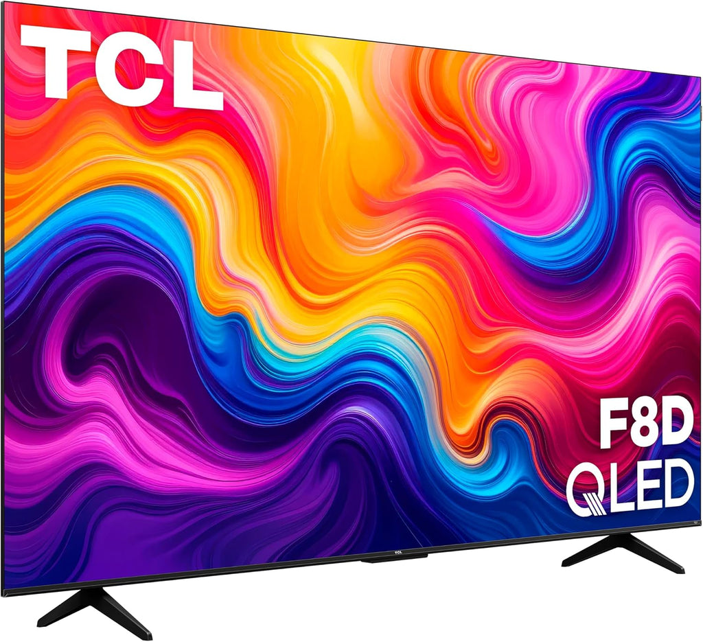TCL 75-Inch F8D Series 4K QLED Smart TV (75F8D, 2026 Model) with Dolby Vision HDR and Dolby Atmos, Game Accelerator 288 and VRR for Sports and Gaming | Fire TV, Alexa+, 120Hz Refresh, LED Backlighting