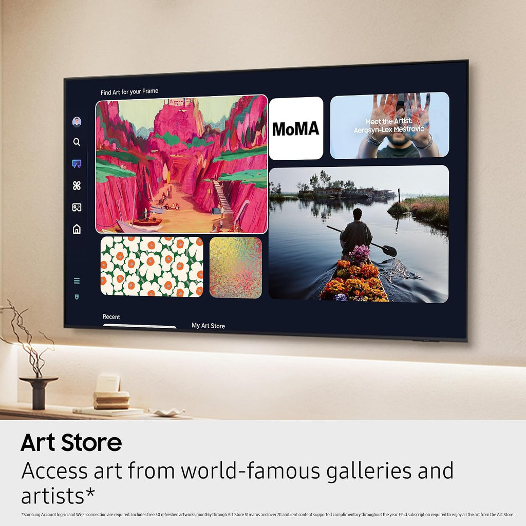 Samsung (Refurbished 85-Inch Class Neo QLED 8K QN900F Series, Vision AI Mini LED Smart TV (2025 Model, 85QN900F) Neo Quantum HDR 8K Pro, Object Tracking Sound + w/Dolby Atmos, Glare Free (Renewed)