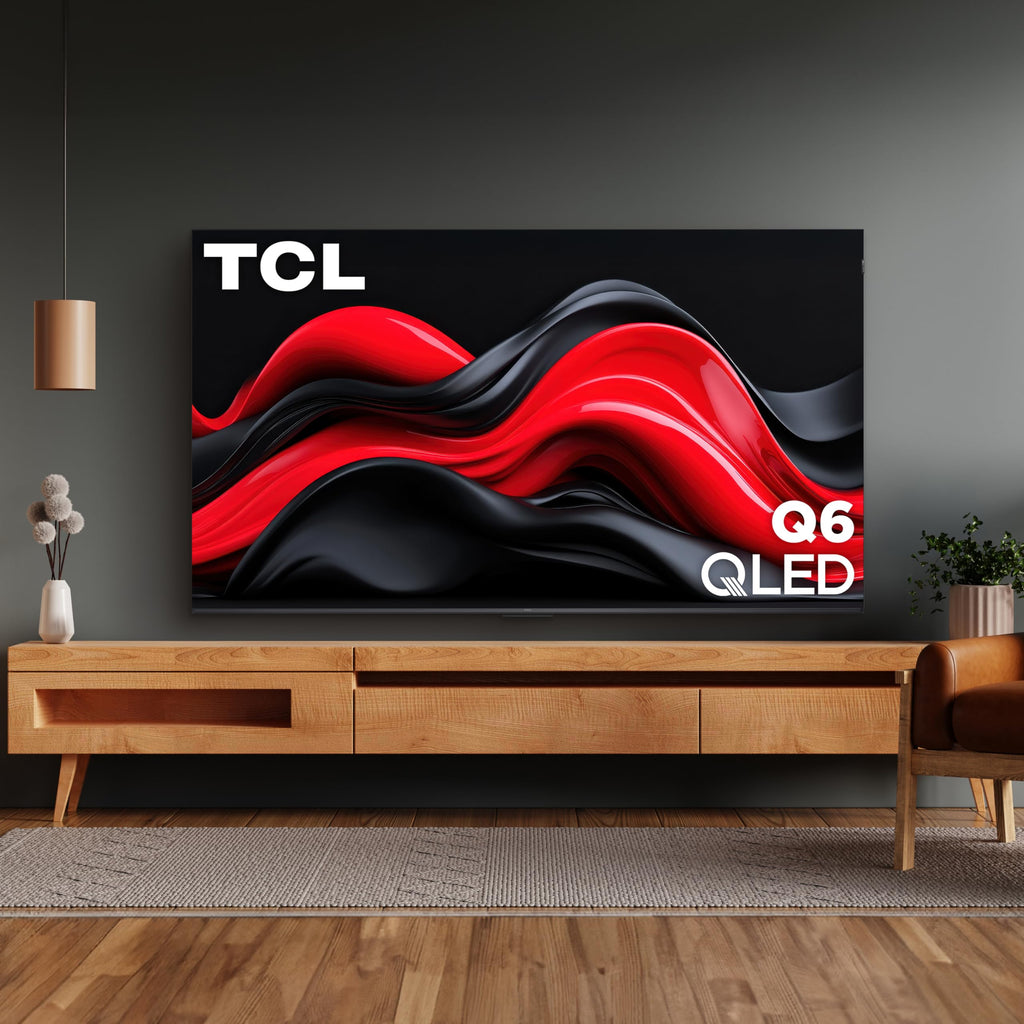 TCL 98-Inch Q65 QLED 4K UHD Smart TV with Google TV (98Q651G, 2024 Model) Dolby Vision, Dolby Atmos, HDR Pro+, Game Accelerator Enhanced Gaming, Voice Remote, Works with Alexa, Streaming Television