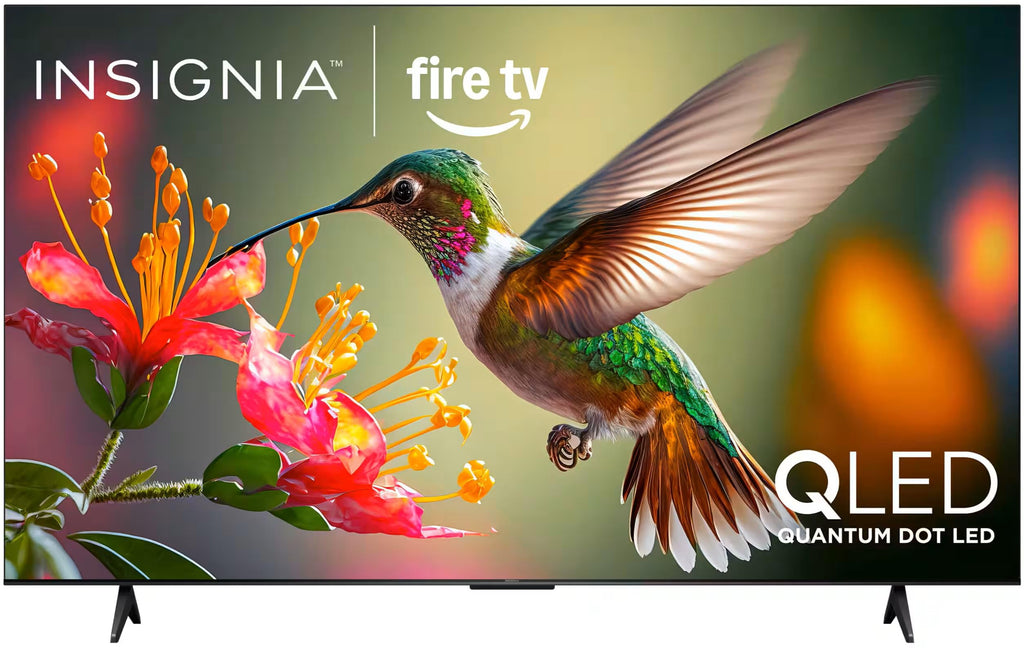 INSIGNIA 55-inch Class QF Series LED 4K UHD QLED Smart Fire TV with Alexa Voice Remote (NS55-UQFL26)