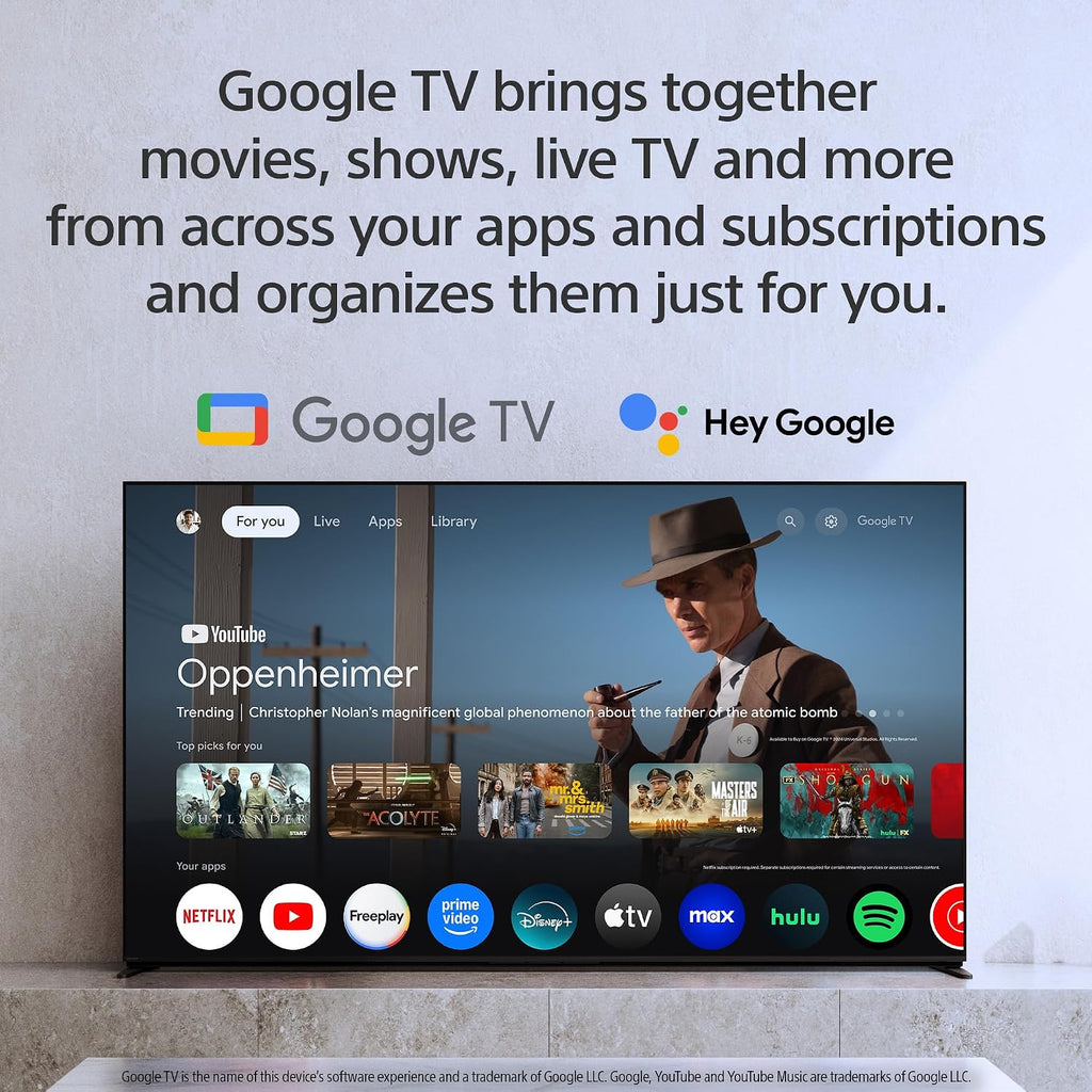 Sony 55 Inch BRAVIA 2 II LED 4K HDR Smart Google TV (K-55S20M2)