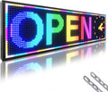 P10 Outdoor RGB Full Color WiFi Programmable Bright LED Scrolling Message Display Board 65âx14â Led Sign, Led Digital Sign Board, Perfect Solution for Store Advertising