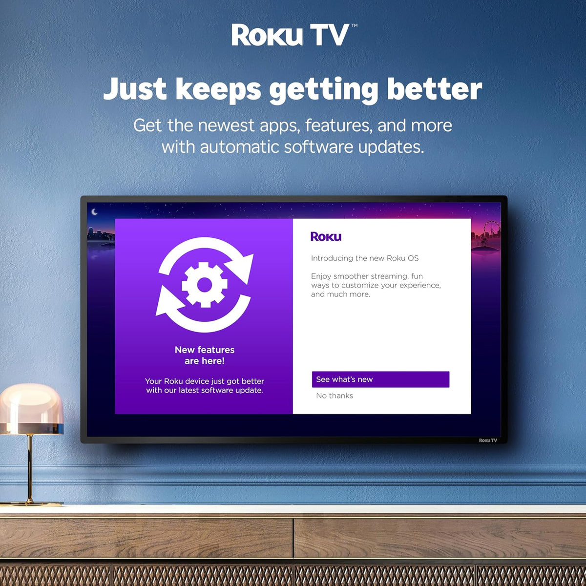 Hisense 40-Inch Class QD4SR Series Hi-QLED FHD Smart Roku TV (40QD4SR, 2026 Model) â Hi-QLED Color, Dolby Audio, Compatible with Alexa, Full Array LED, Slim Bezel Design