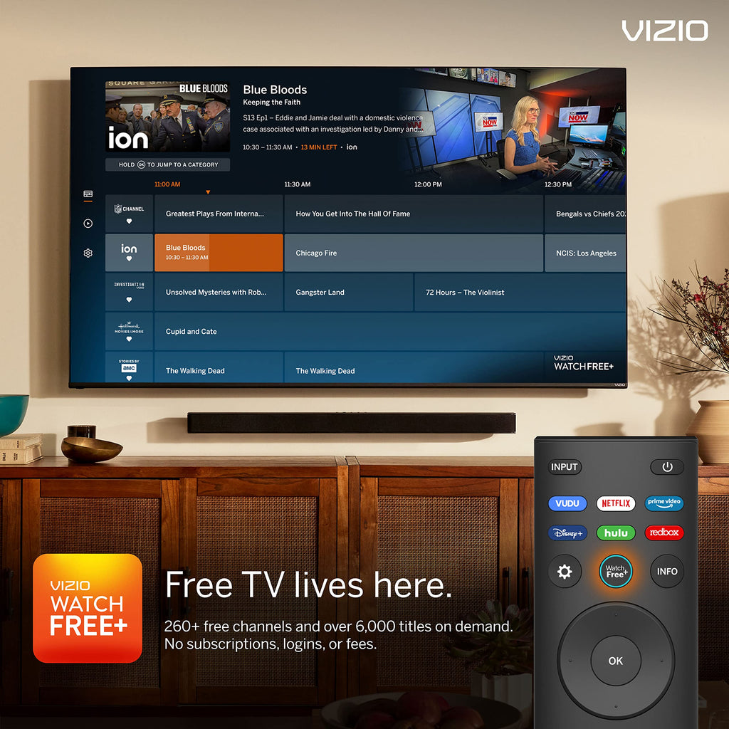 VIZIO 24-inch D-Series Full HD 1080p Smart TV with Apple AirPlay and Chromecast Built-in, Alexa Compatibility, D24f4-J01, 2021 Model