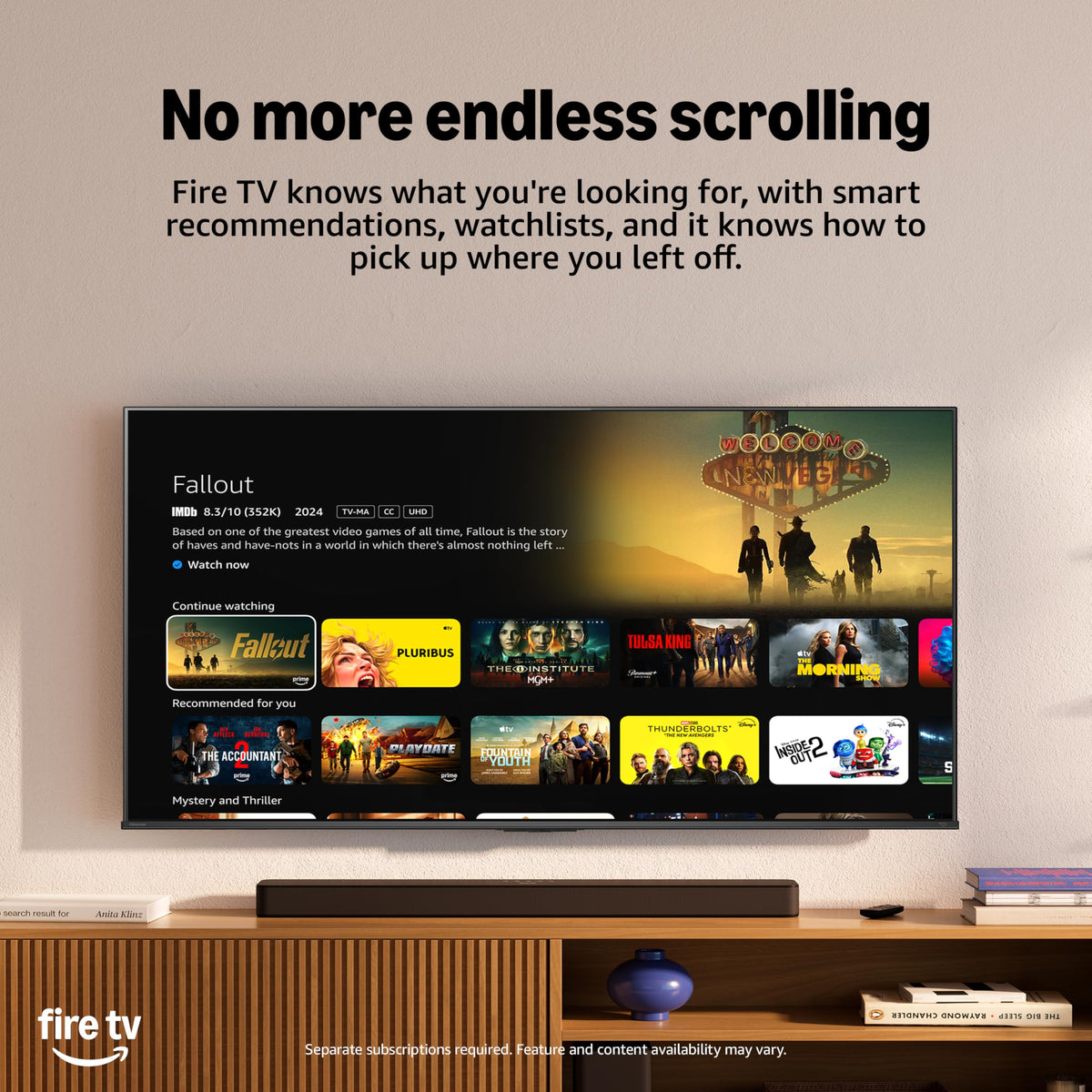 Hisense 65" U6 Pro Series MiniâLED ULED 4K UHD HDR Gaming AI Smart Fire TV (65U6SF Pro, 2026 New) â Hi-QLED, Native 144Hz, Motion Rate 480, Dolby Vision IQ Â· Atmos, HDR10+, Glare-Free, Alexa+