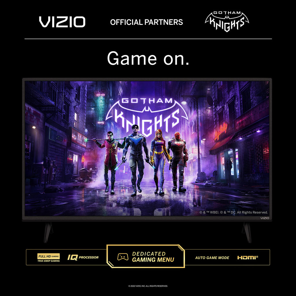 VIZIO 24-inch D-Series Full HD 1080p Smart TV with Apple AirPlay and Chromecast Built-in, Alexa Compatibility, D24f4-J01, 2021 Model