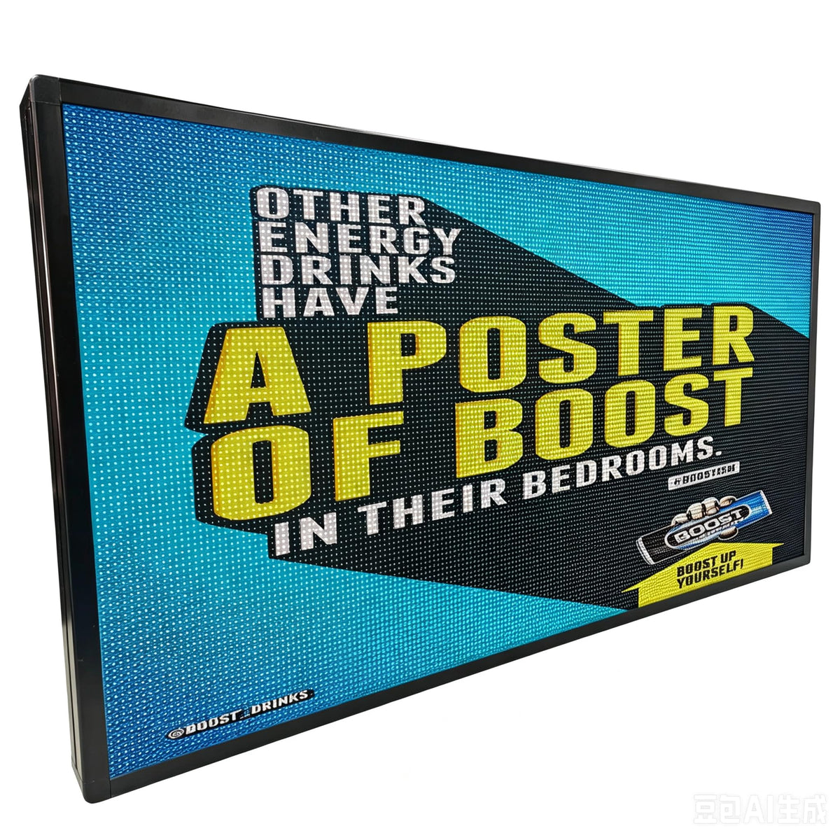 HS P6 40''x17'' Led sign Outdoor Digital Open Neon Programmable Scrolling