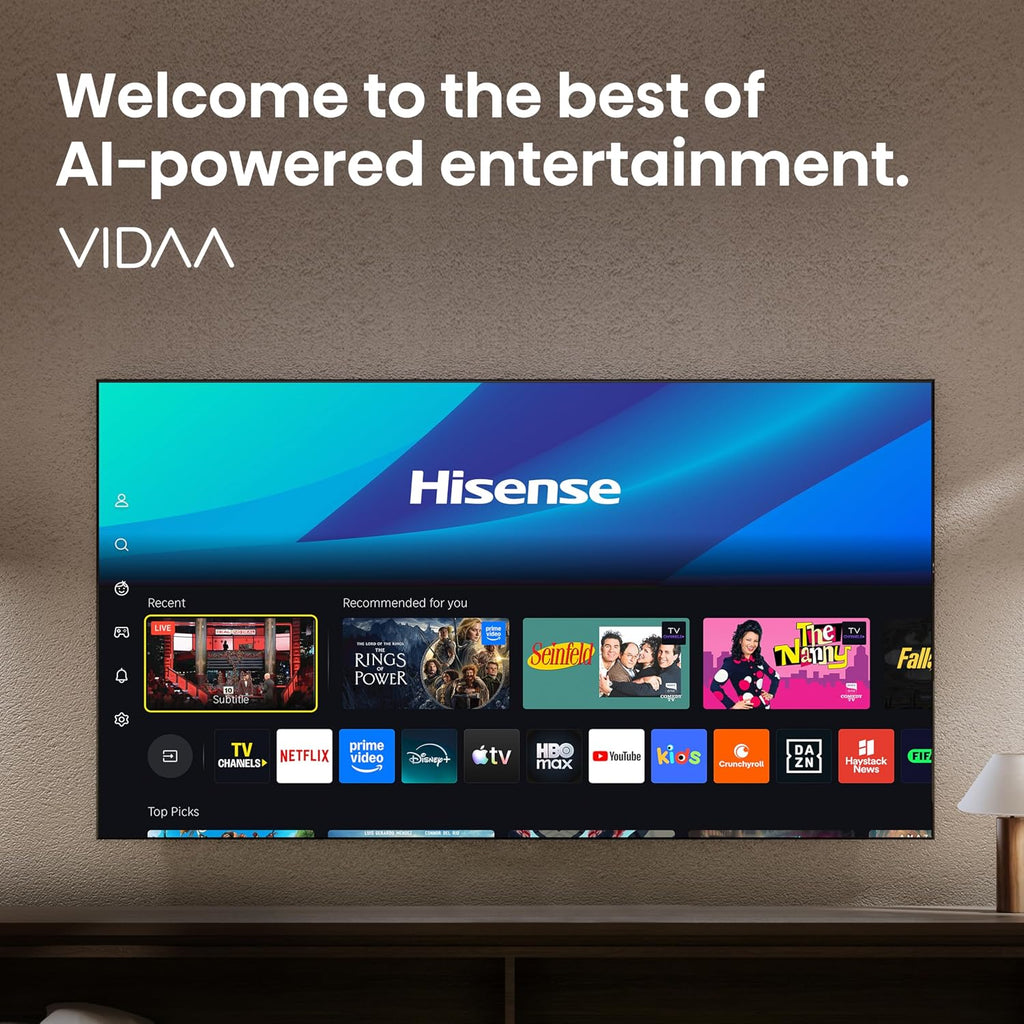 Hisense 40QD4SV 40 inch Class QD4 Series FHD Hi-QLED Smart VIDAA TV