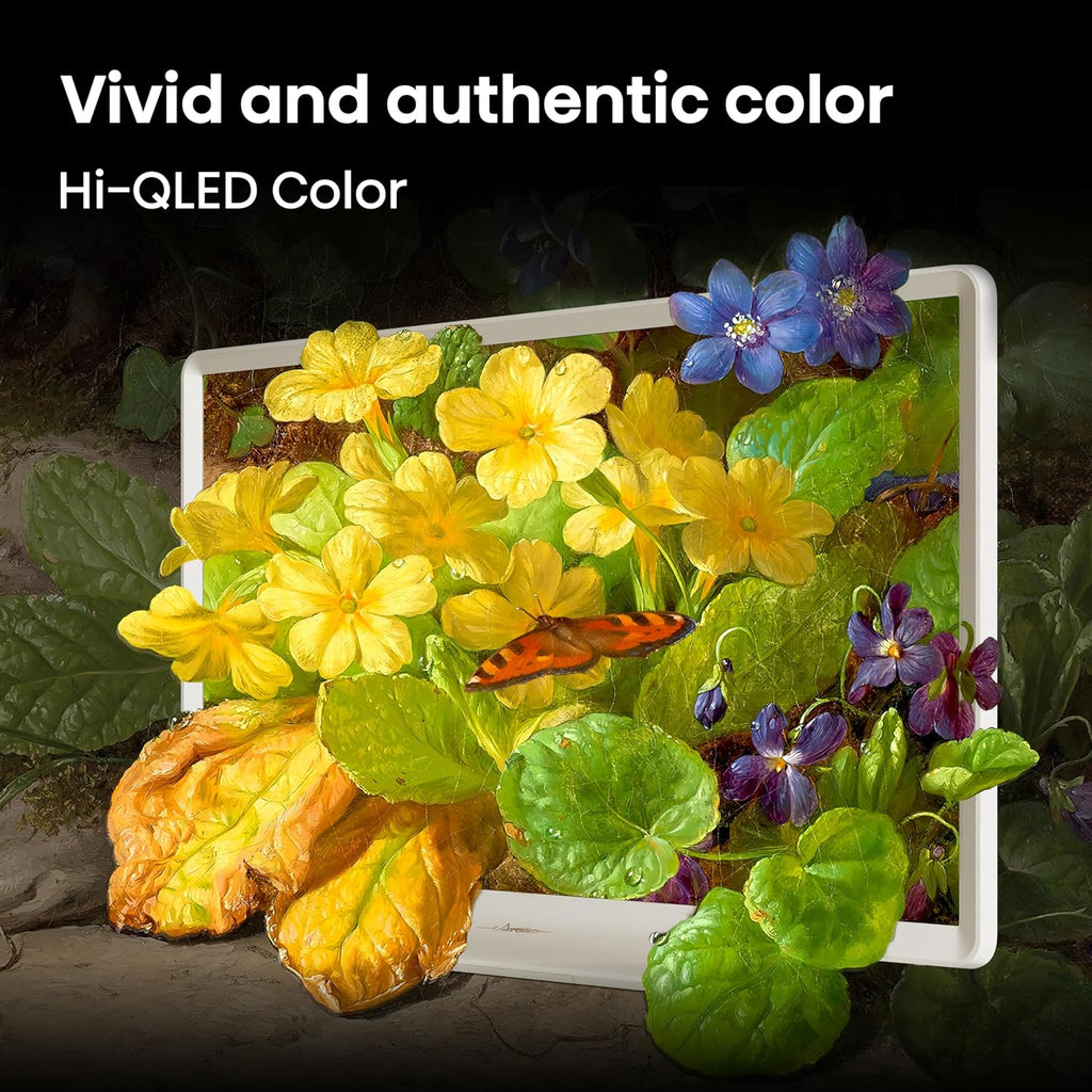Hisense 43-Inch S5 DÃ©coTV Series Hi-QLED 4K UHD Smart Fire TV (43S5QF, 2026 Model) â Versatile Fit, HiâQLED Color, Dolby Vision & Atmos, VRR Gaming, Stream Live TV Without Cable