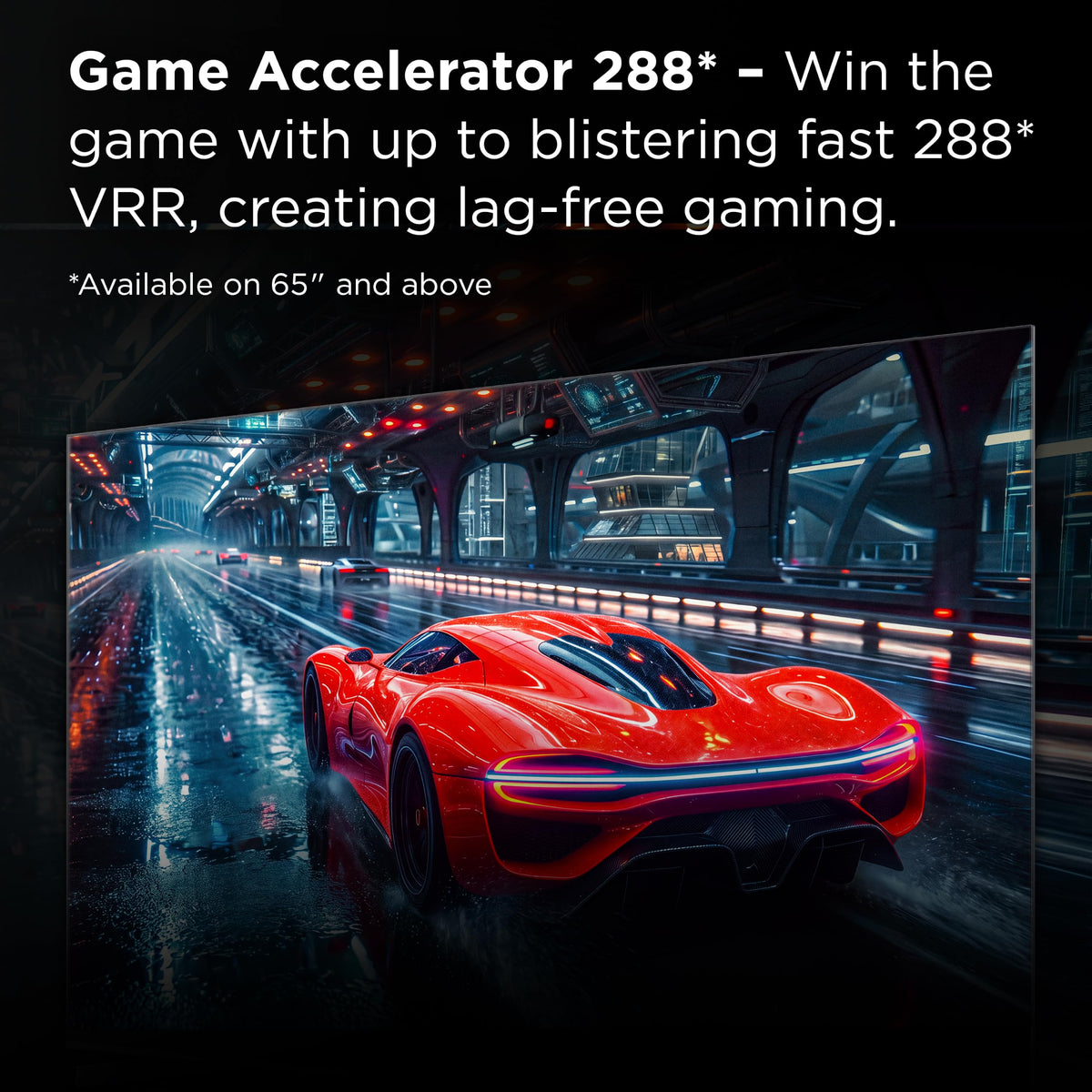 TCL 65" T7 4K QLED Google TV with 144Hz Gaming (65T7)