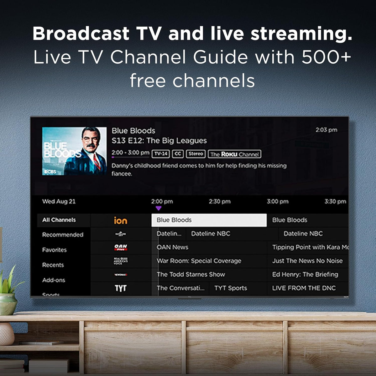 TCL 32-Inch Class R3D Series QLED Roku Smart TV | FullView Bezel-Less Design, Google Cast & AirPlay 2 | Television for Bedroom, Dorm & Kitchen (32R3D, 2026) Streaming Live Local News, Sports & Movies