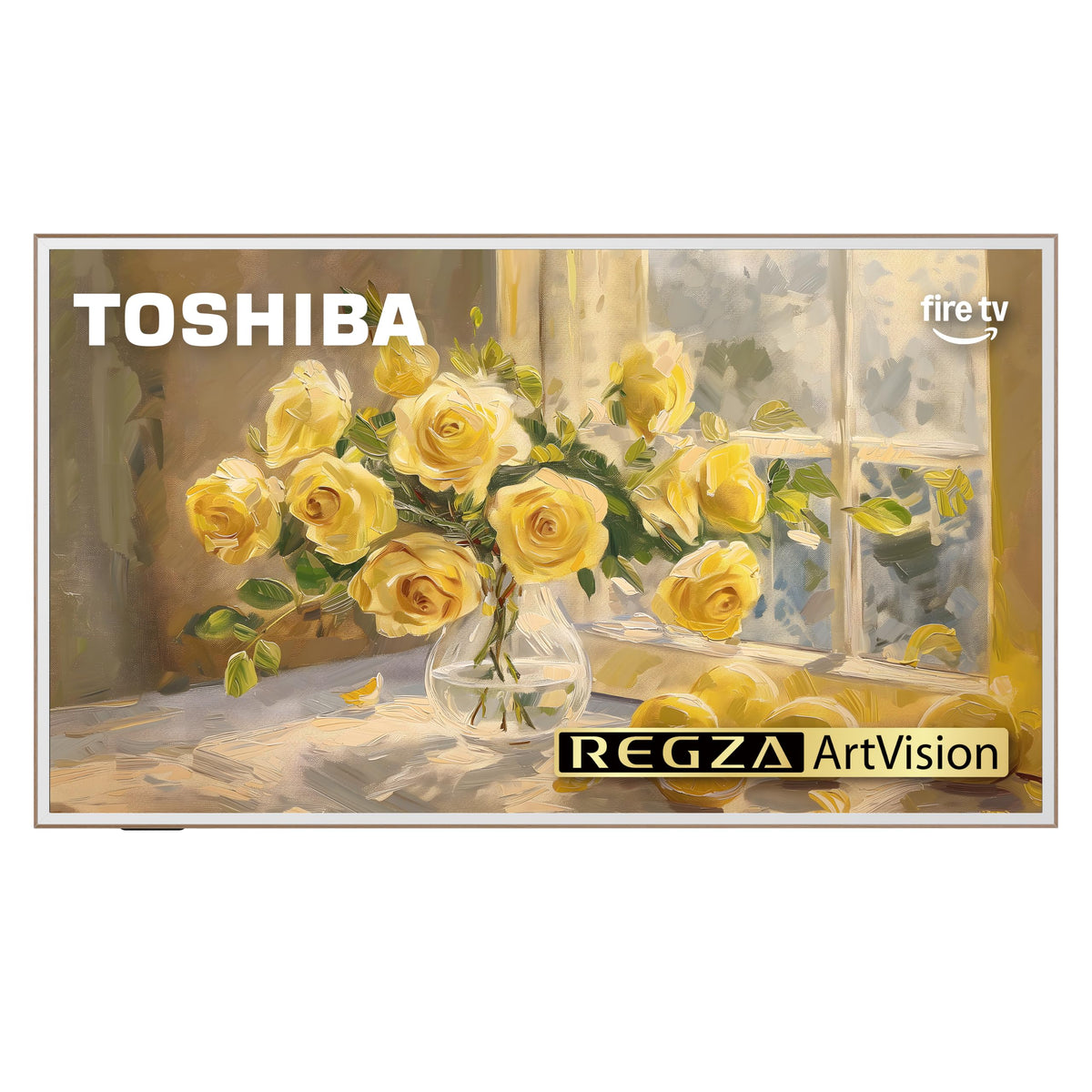 Toshiba 55" G700 Series ArtVision 4K UHD Smart Fire TV (55G700SU, 2026 New) - QLED, Native 165Hz, Art Gallery Mode, Anti-Glare Screen, REGZA Engine ZRi, DTS Virtual:X, Included Art Frame