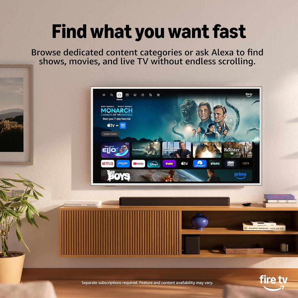 Toshiba 55" G700 Series ArtVision 4K UHD Smart Fire TV (55G700SU, 2026 New) - QLED, Native 165Hz, Art Gallery Mode, Anti-Glare Screen, REGZA Engine ZRi, DTS Virtual:X, Included Art Frame
