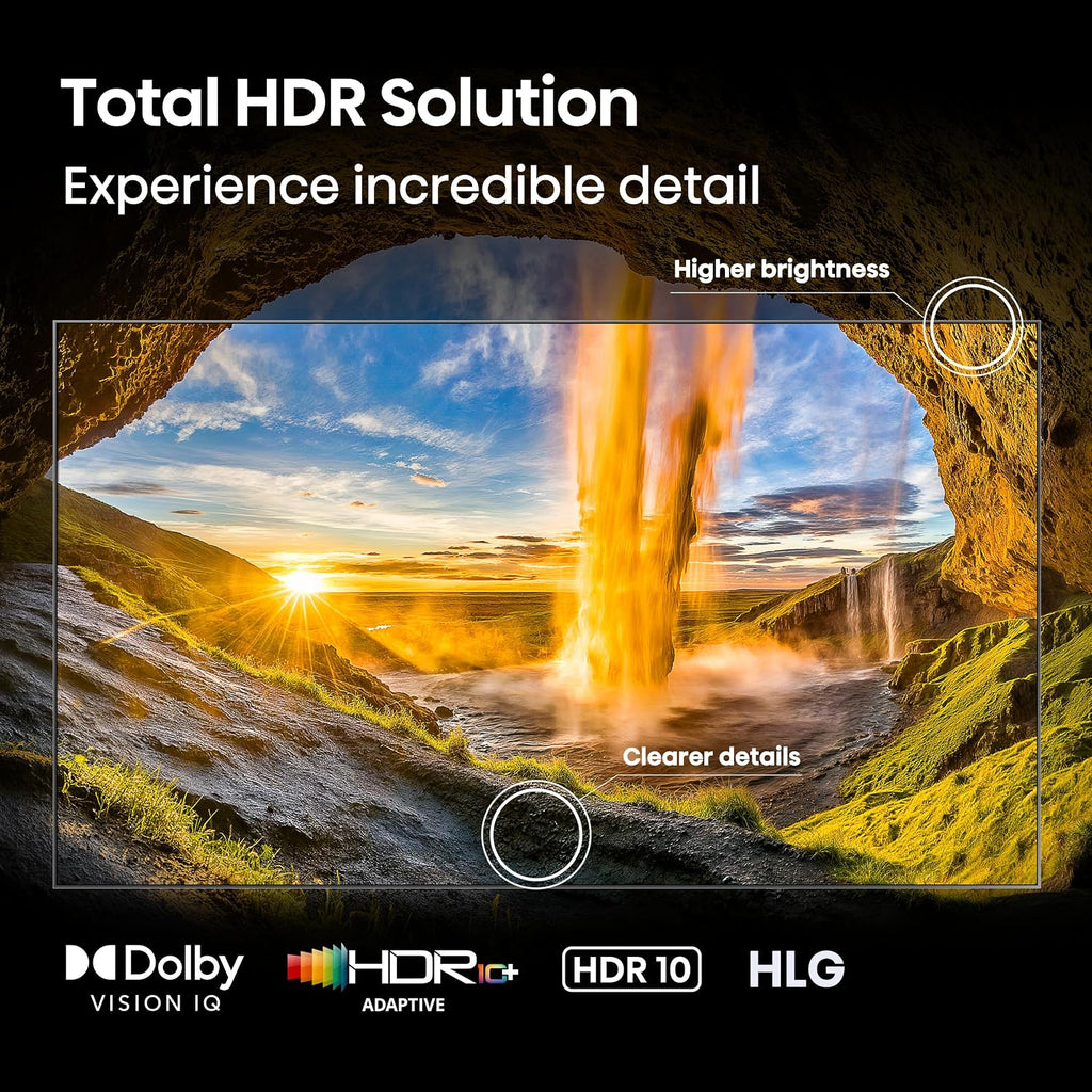 Hisense 65" U8 Series ULED Mini-LED 4K UHD Smart Google TV (65U8QG) - QLED, Native 165Hz, VRR 288, Up to LD5600, 5000 Nits, HDR10+, Dolby Vision IQ Â· Atmos, IMAX Enhanced, 4.1.2 Ch Audio