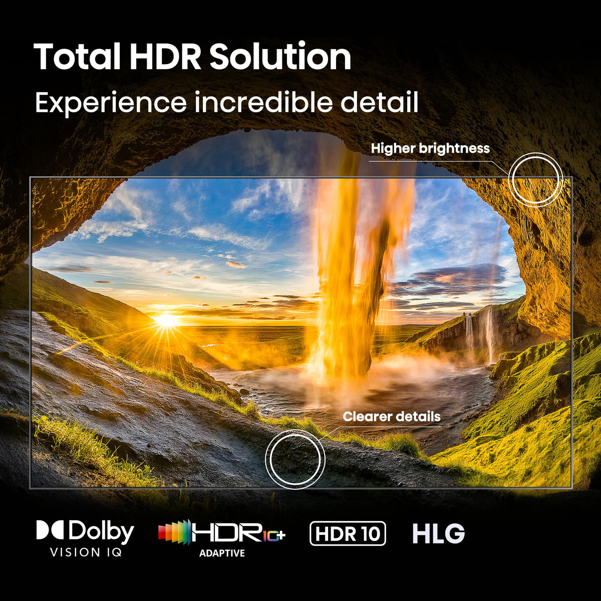 Hisense 65" U8 Series ULED Mini-LED 4K UHD Smart Google TV (65U8QG) - QLED, Native 165Hz, VRR 288, Up to LD5600, 5000 Nits, HDR10+, Dolby Vision IQ Â· Atmos, IMAX Enhanced, 4.1.2 Ch Audio