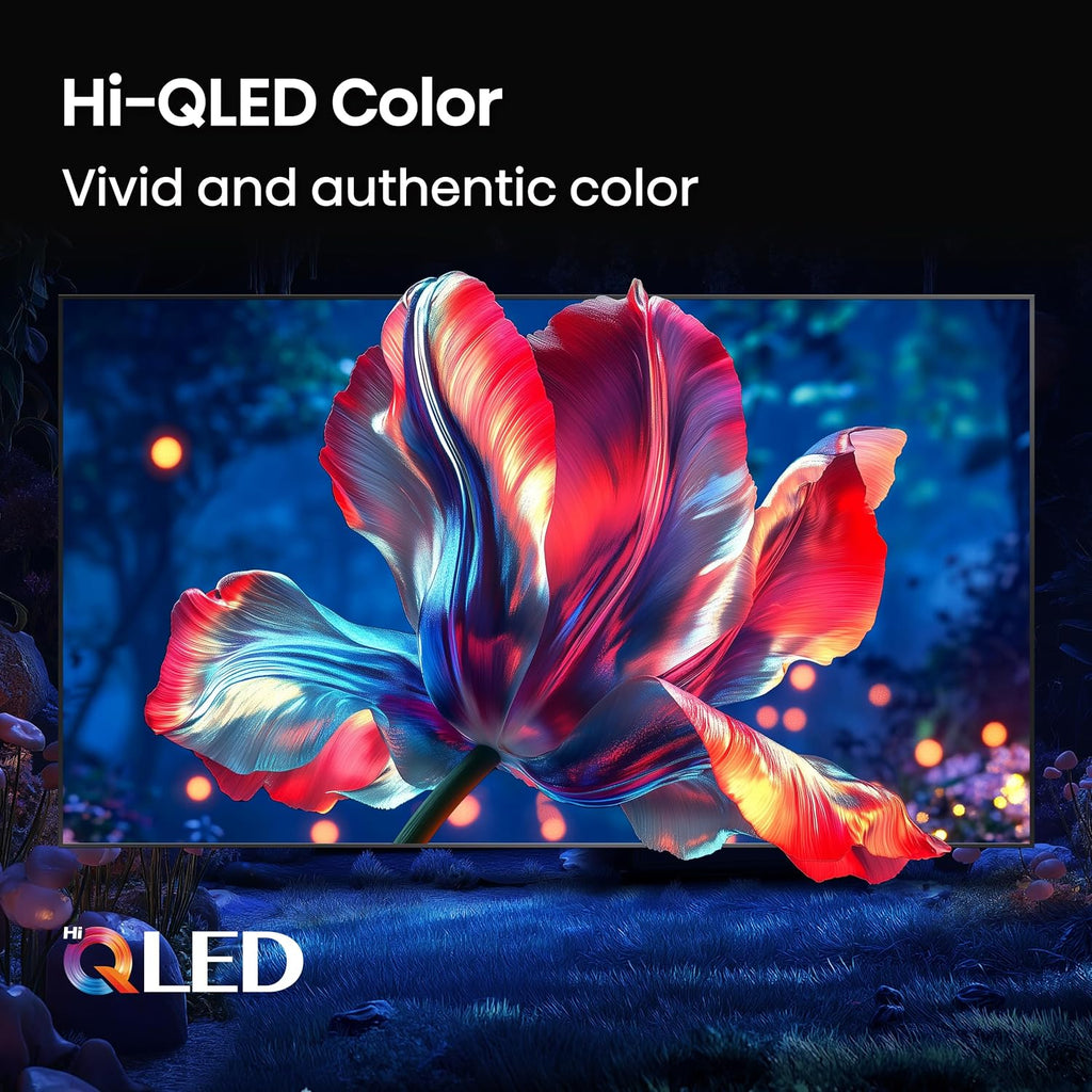 Hisense 75" E6 Cinema Series Hi-QLED 4K UHD Smart Fire TV (75E6QF) - AI Light Sensor, Dolby Vision Â· Atmos, Voice Remote with Alexa, Motion Rate 120, HDR 10+ Adaptive, Game Mode Plus